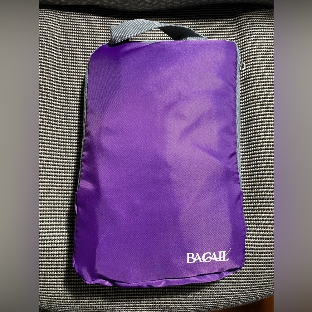 Bagail 4pk Purple Compression Packing Cubes NWT
